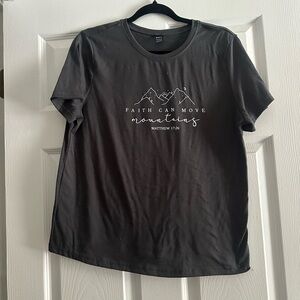 Men's Black Graphic T-Shirt